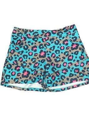Crazy Train Leopard Stretch Shorts